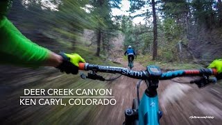 The mix of technical and flowing trail at Deer Creek Canyon makes for stupid fun riding!