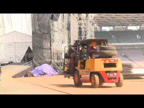 Metallica Jakarta August 2013 production time-lapse -versi 2 - Courtesy Blackrock Entertainment