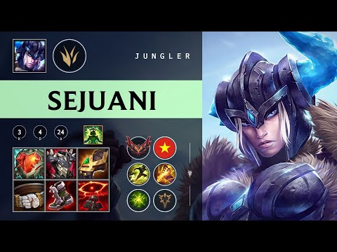Sejuani Jungle vs Lee Sin - VN Grandmaster Patch 26.01