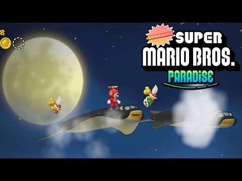 FINAL! Sunshine Super Mario Bros.Paradise #7 Walkthrough 100%