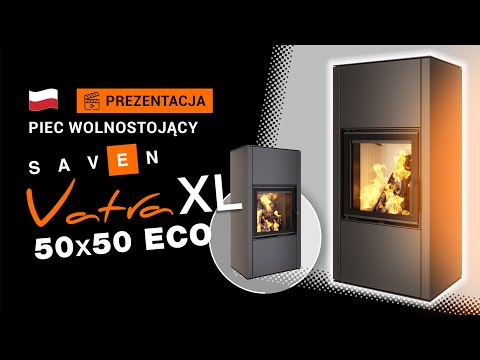 Печь на дровах для отопления дома SAVEN Vatra XL Стальные печи длительного горения 50х50 - фото 6 - id-p2610459090