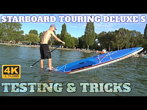 STARBOARD TOURING DELUXE S 12.6 - TESTING AND TRICKS - 4K