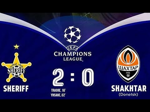 FC Sheriff Tiraspol 2-0 FK Shakhtar Donetsk    ( L...