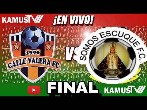 FINAL SUB-14 - CALLE VALERA VS SOMOS ESCUQUE - LATIDOS VINOTINTO