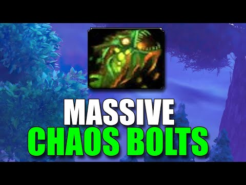 MASSIVE CHAOS BOLTS - EASY 6-0 FOR MASTERY DESTRUCTION WARLOCK - SIGN ME TO AWC ALREADY....