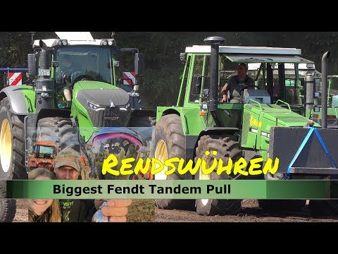 Fendt Tandem 1050 + 626 Pull bei Lu Blunk Germany Rendswühren