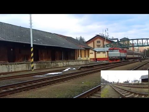 Příbram |  749 006-3 v Příbrami v čele R 1249