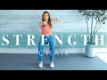 Seated Strength Workout Total Body Exercises For Seniors Beginners In A Chair