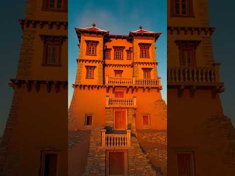 The mysterious fort of Ladakh 😱 400 year old fort built without cement | Chiktan Fort