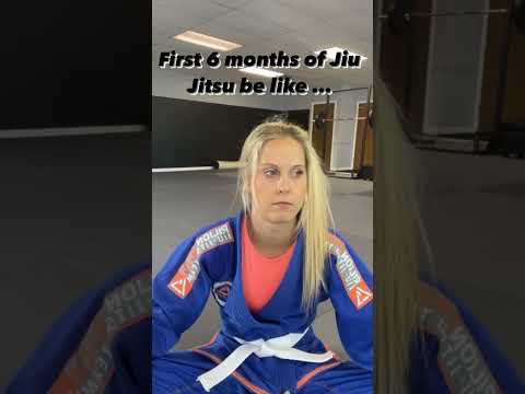 First 6 months of Jiu Jitsu be like…😶😶