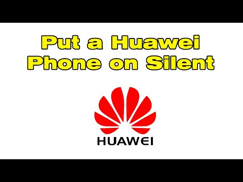 How to Put a Huawei Phone on Silent or Vibration Mode
