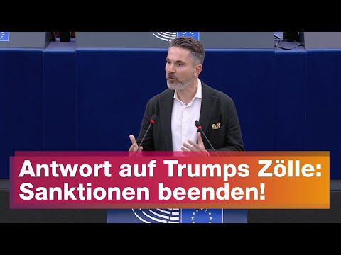 Die Antwort auf Trumps Zölle: Unsinnige Sanktionen beenden!