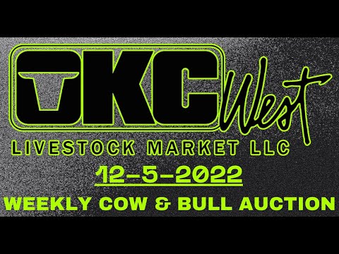 12/5/2022 - OKC West Weekly Cow & Bull Auction