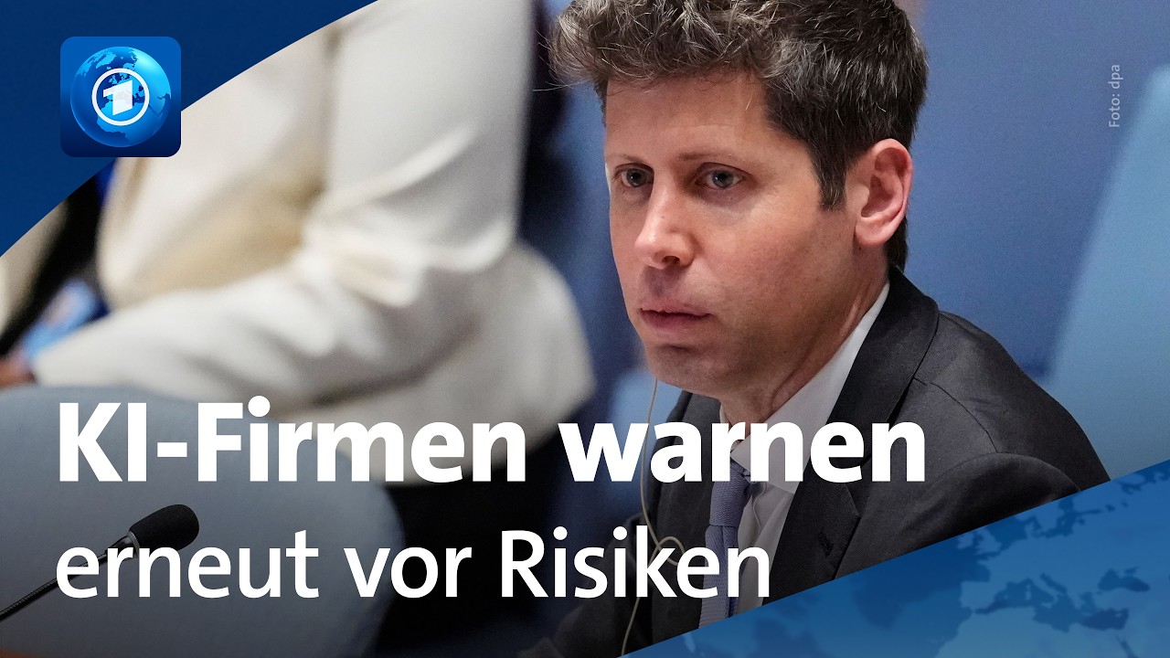 Gefahr für die Menschheit: KI-Firmen warnen erneut
