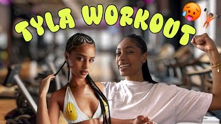 Tyla: I tried her workout routine (I'm so sore)