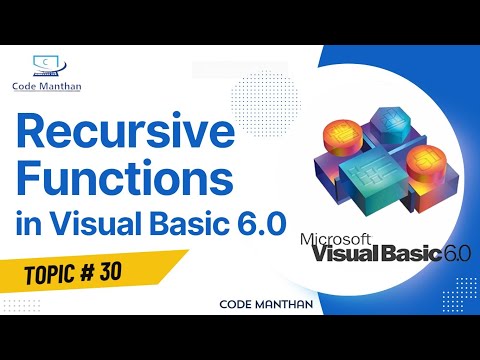 Recursion In Visual Basic 6 0 Recursive Function In Visual Basic 6 0