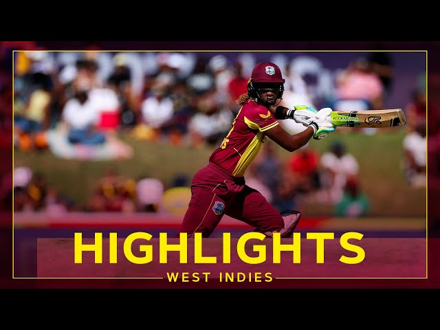 Highlights | West Indies Women v Ireland Women | Matthews Hits 50 off 39 | 2nd T20