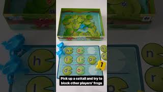 Lily Pad Letter Hop Word-Building Game slovíčka v angličtině