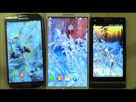 Winter Flowers Live Wallpaper Video