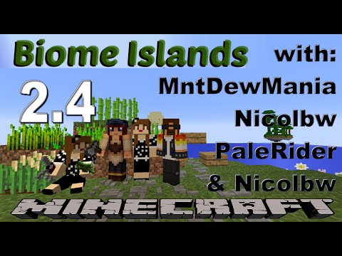 EPIC RARE FIND! Minecraft Biome Islands Day 2