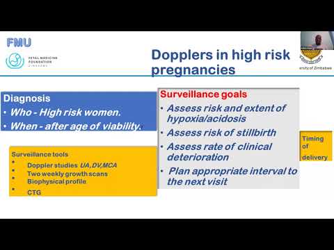 Obstetric Dopplers, (How To and Clinical Application) - Mr Zanga