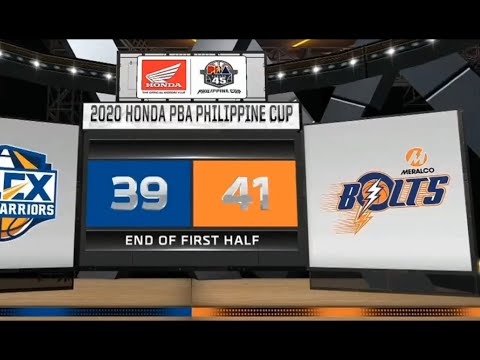 NLEX ROADWARRIORS VS MERALCO BOLTS | PBA BUBBLE RESTART | OCTOBER 23, 2020