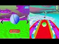 Going Balls Speedrun Challenge Vs Reverse Balls Speedrun Walkthrough Gameplay