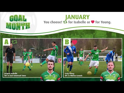 Guernsey FC's Goal of the Month - January