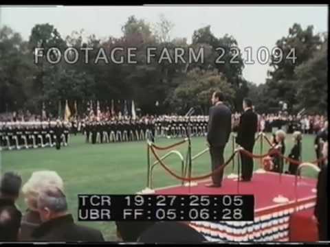 Nixon welcomes Ceausescu - 221094-03 | Footage Farm