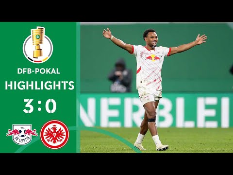 Openda nicht zu stoppen! | RB Leipzig - Eintracht Frankfurt 3:0 | Highlights | DFB-Pokal 2024/25