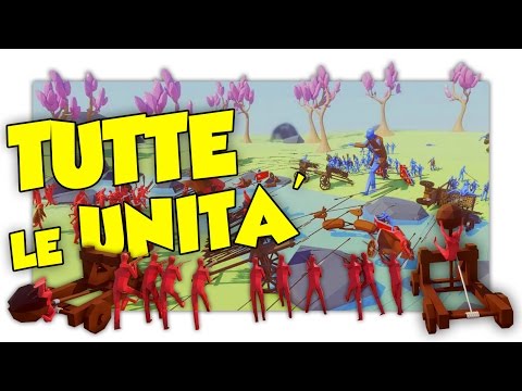 GRANDE GUERRA TUTTI CONTRO TUTTI! - Totally Accurate Battle Simulator ITA (TABS) [SpGioca]