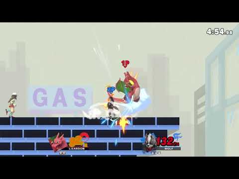 【スマブラSP】ウルフVSポケモントレーナー