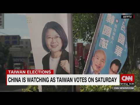 台湾2020年選挙。香港の抗議行動が投票を中国の国民投票に変える (Taiwan 2020 Elections: Hong Kong protests turn vote into referendum on China)