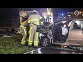 Twee gewonden na heftig ongeluk in Uddel