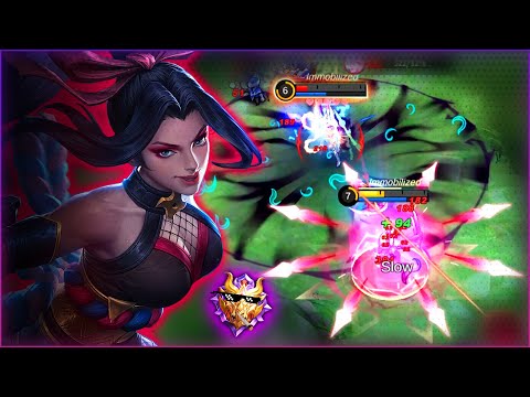 Pro Solo Hanabi Gameplay on Mythic Rank in Season 25 【Mobile Legends】