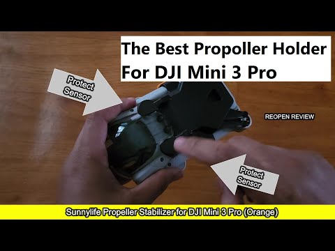 Best Propeller Holder Stabilizer For DJI Mini 3 Pro Orange - DJI Mini 3 Pro Accessories
