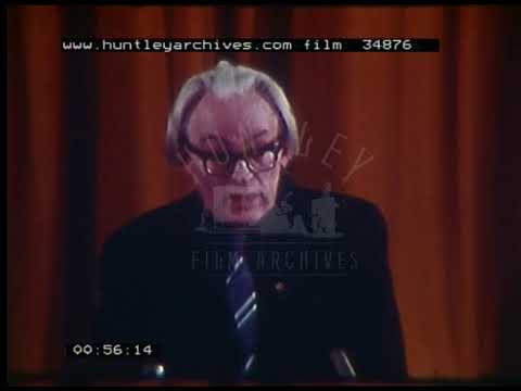 Michael Foot Speech, 1975 - Film 34876