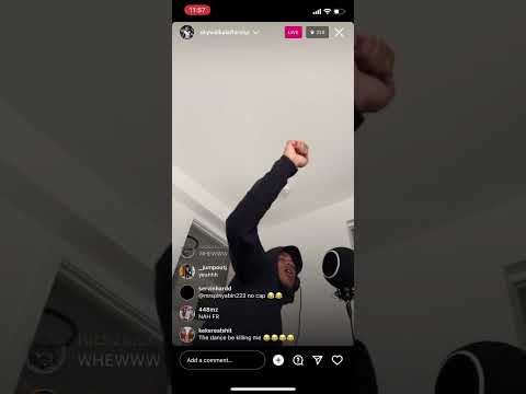 KP SKYWALKA RECORDS A NEW TRACK ON LIVE | (WHO CAN I RUN TO / WHEN I NEED LOVE )