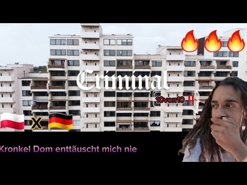 KRONKEL DOM - CRIMINAL |🔥REACTION🔥|