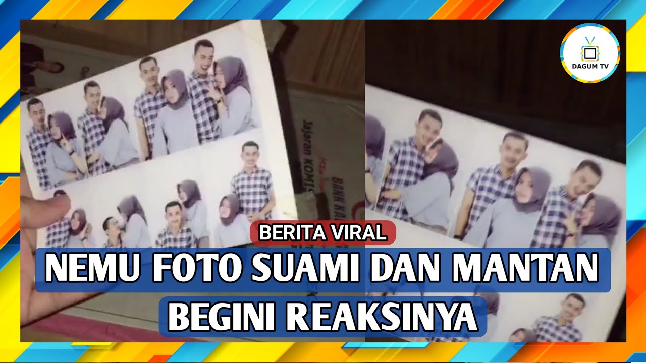 HEBOH! Istri Temukan Foto Suami Bareng Mantan, Netizen: Asyik Ada Alasan cari Ribut