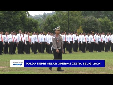 POLDA KEPRI GELAR OPS ZEBRA SELIGI 2024