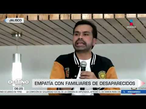 Jorge Álvarez Máynez pide empatía con los familiares de los desaparecidos | Noticias con Paco Zea