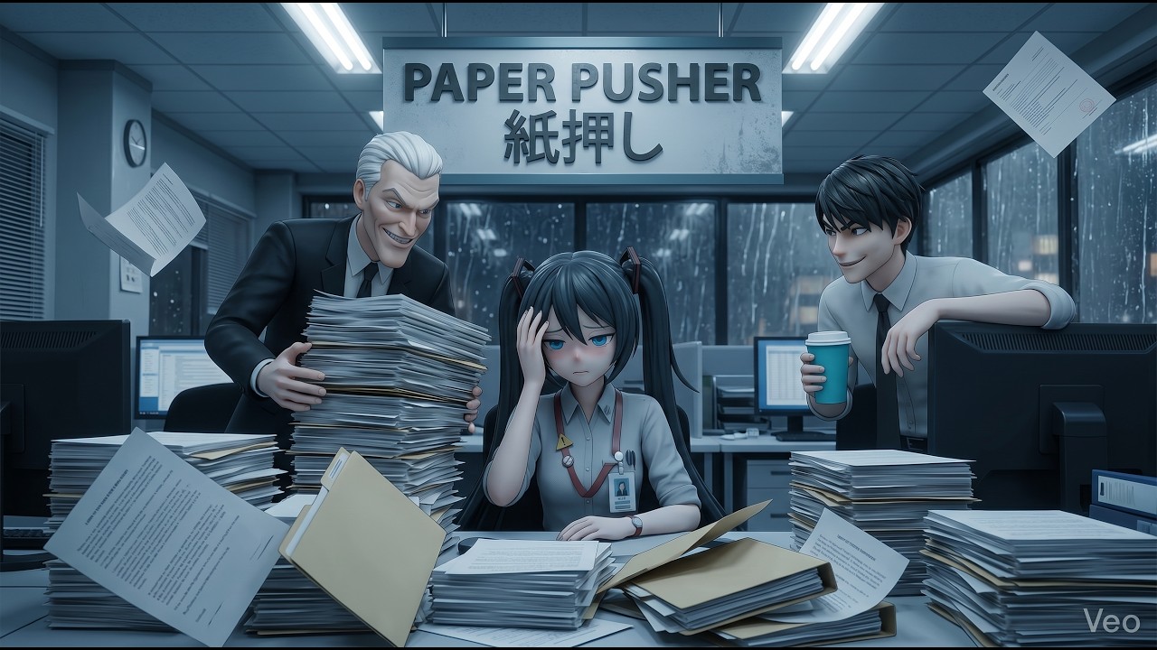 Hatsune Miku — 紙押し PAPER PUSHER