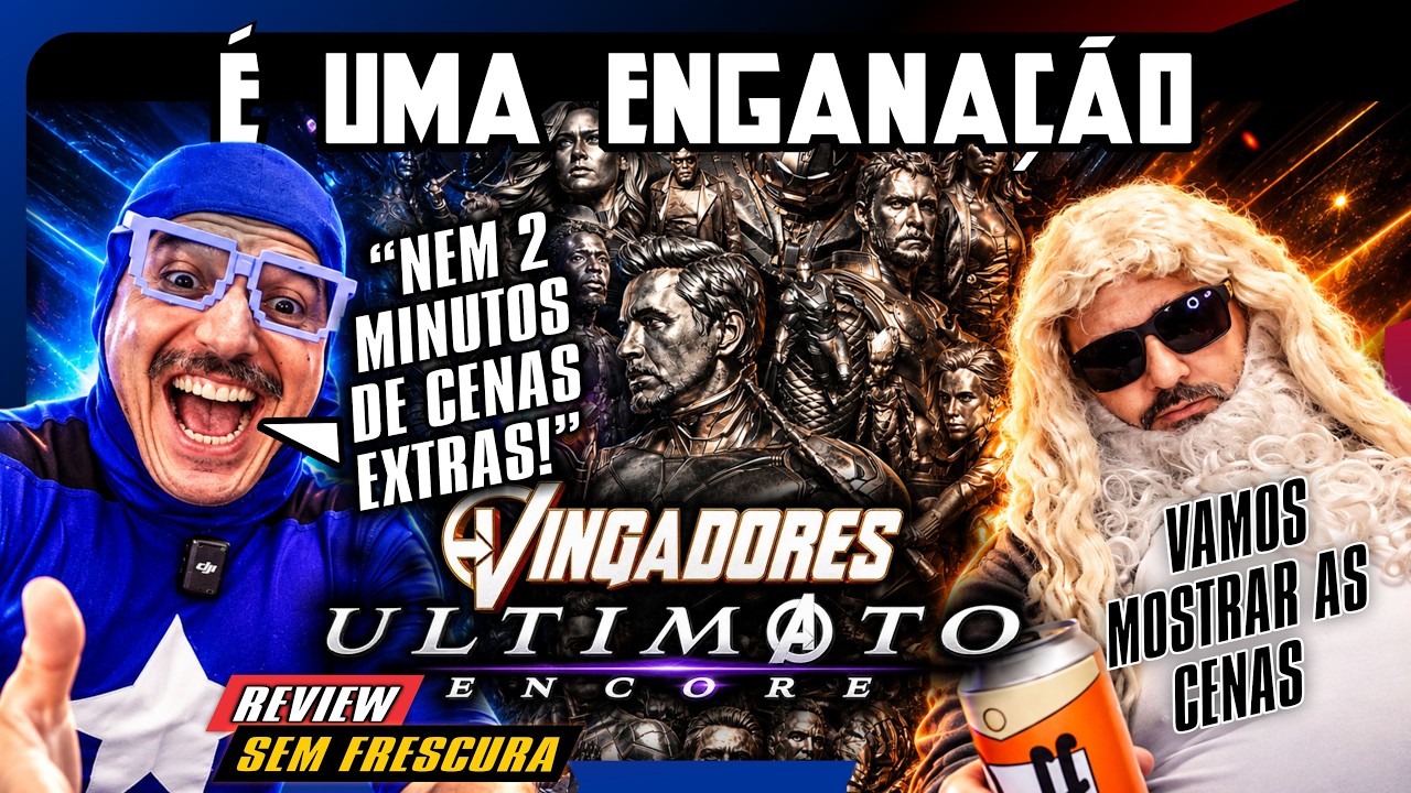 A MAIOR ENGANAÇÃO DA MARVEL! 🤬 REVIEW: VINGADORES ULTIMATO ENCORE (O RELANÇAMENTO FAKE) #vingadores