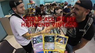 I sold ALL of my vintage BANGERS! A Small Card Vendor's Journey - Part 3 - Clearwater Trade N Play