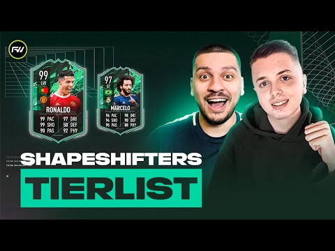 SHAPESHIFTERS TEAM 2 TIERLIST WITH @JDenman9 & JSharp #FIFA22
