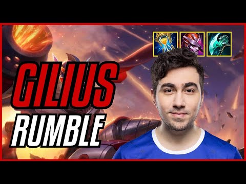 GILIUS - RUMBLE vs KHA'ZIX JUNGLE - EUW MASTER - PATCH 11.10