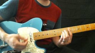 Hillsong Young and Free Brighter Lead Guitar Tutorial