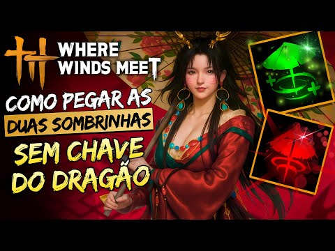 THE TWO KEYLESS DRAGON UMBRELLAS - VERNAL AND SOULSHADE UMBRELLA IN WHERE WINDS MEET