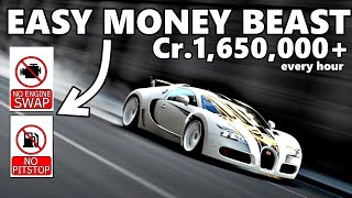 Easy Money Method GT7 | Bugatti Veyron Gr.4 Tune | New update 1.55 | Gran Turismo 7 Money Grind